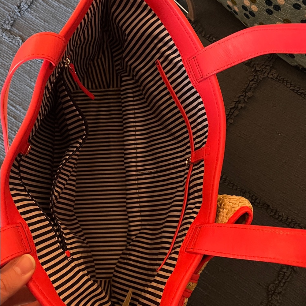 Kate Spade Raffia Tote Bag - Picture 6 of 6
